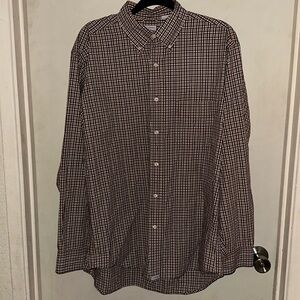 J. Crew plaid button down shirt